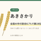 あきさかり米：おにぎりに最適な福井県産の名米